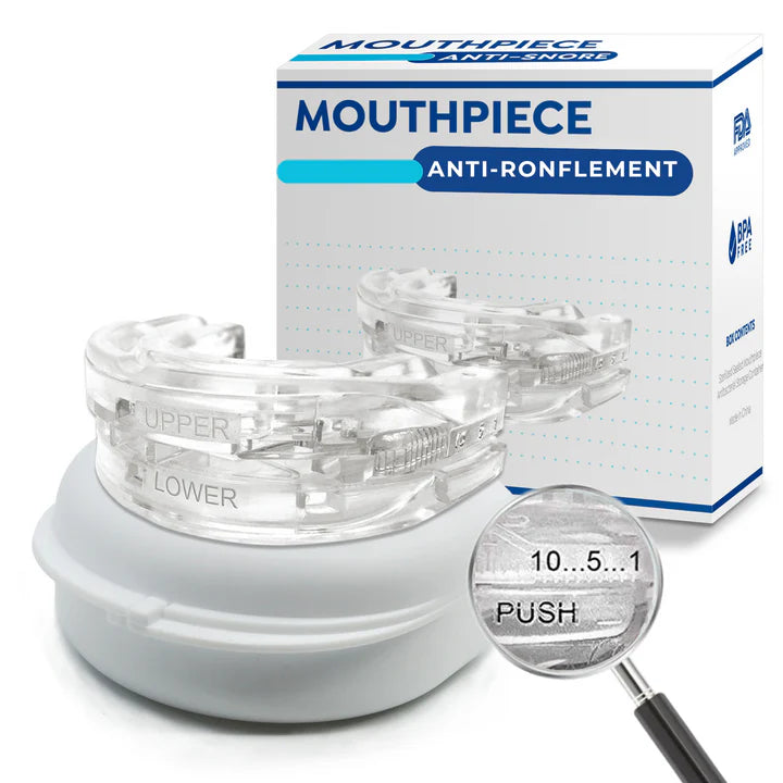 Mouthpiece™ - Appareil contre le ronflement et l'apnée du sommeil